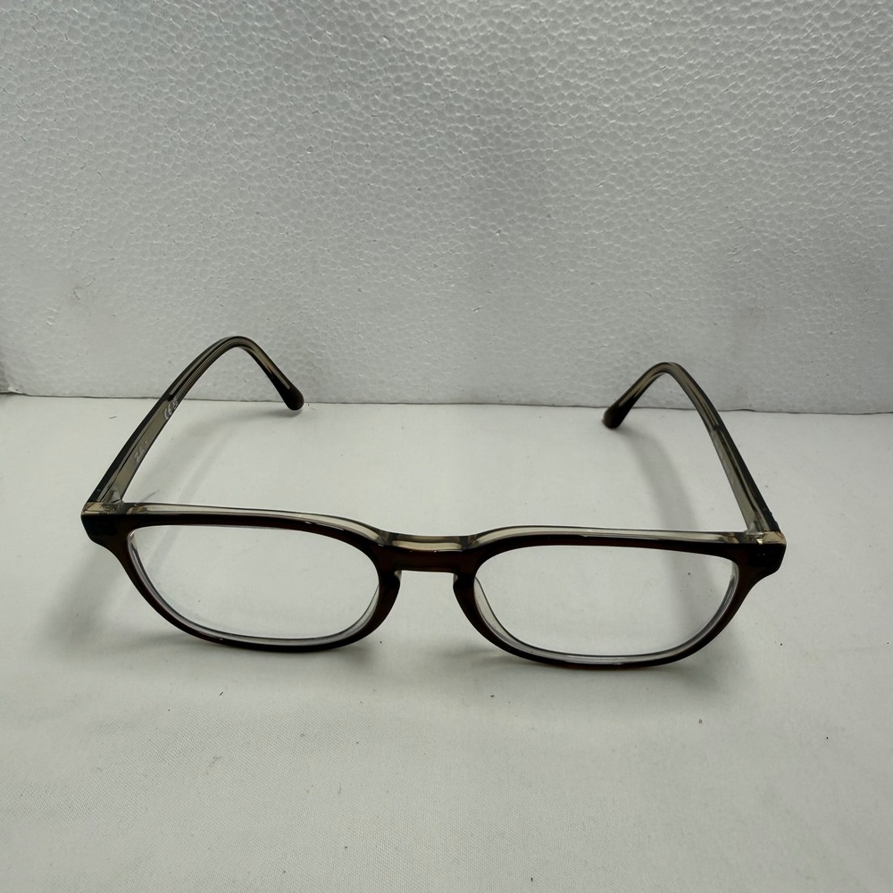 Ray-Ban Eyeglasses Brown RB 5418 8365 Rectangular‎ Transparent Frames